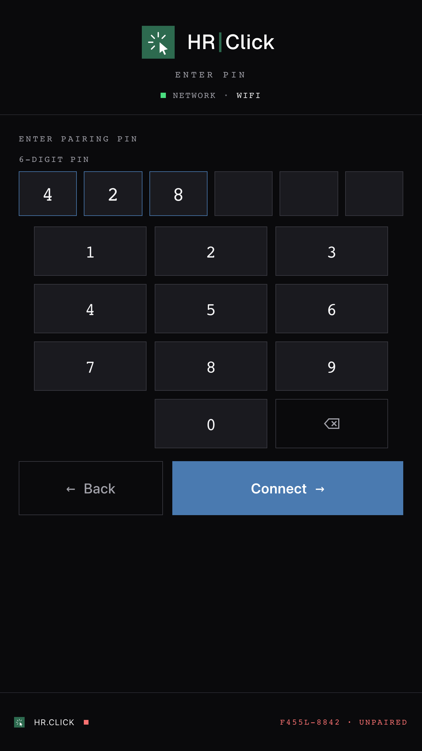 Enter PIN